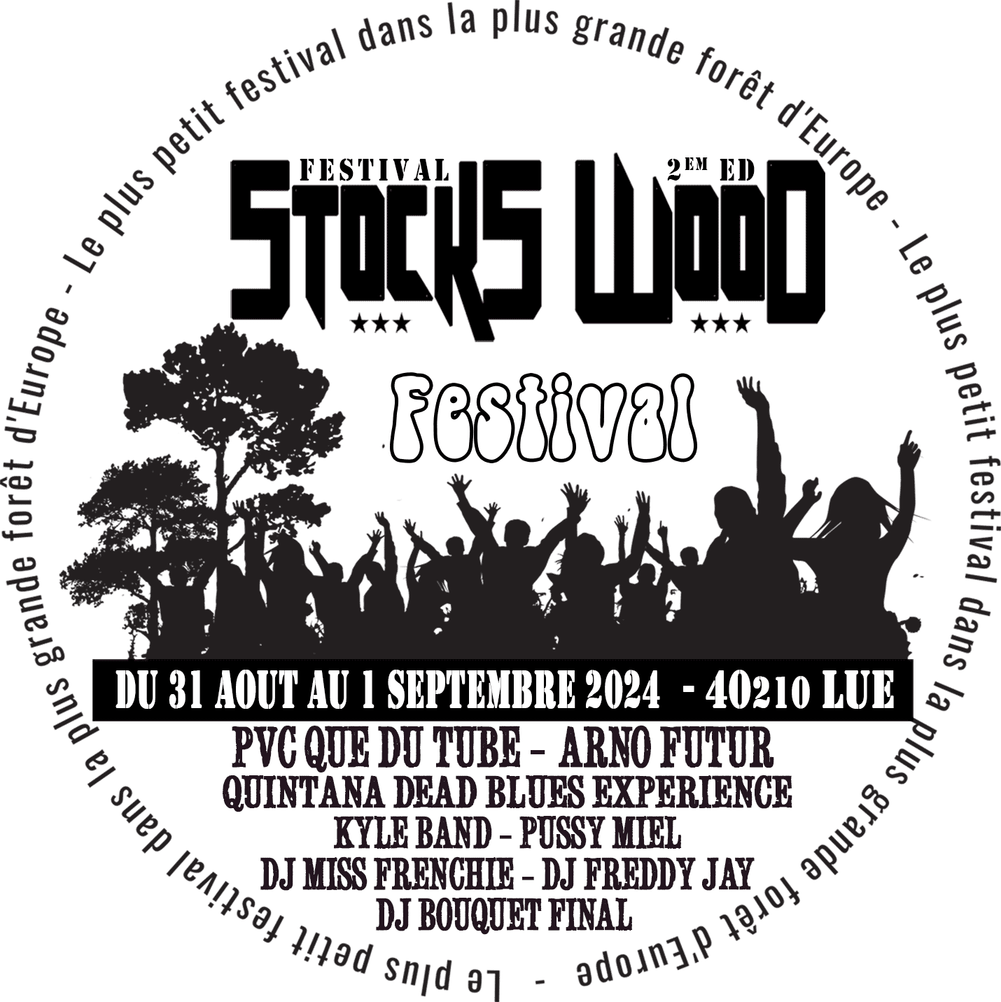 StockS'WooD Festival de musique à Luë dans les Landes